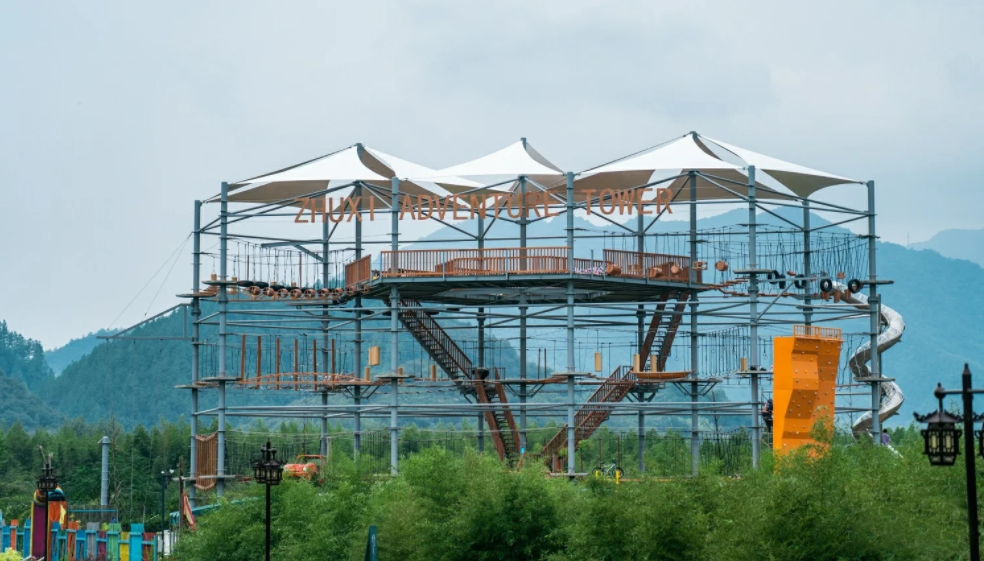 多功能戶(hù)外攀爬拓展塔，釋放兒童天性